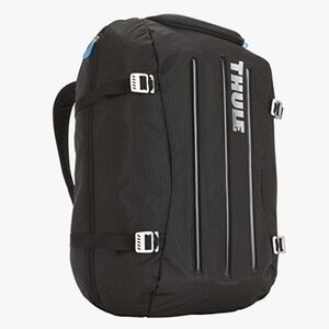 New Thule Crossover 40 Liter Duffel Pack Backpack Black Water-Resistant Travel